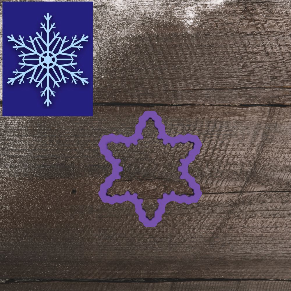 Snowflake - Style 2 - Cookie Cutter