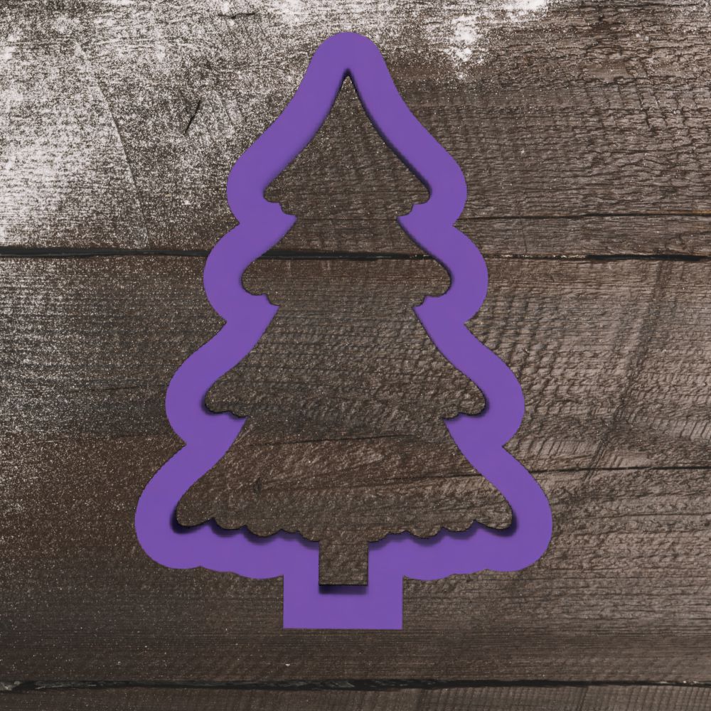 Pine Tree | Christmas Tree - Style 4 - Cookie Cutter