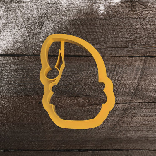 Garden Gnome Head Cookie Cutter