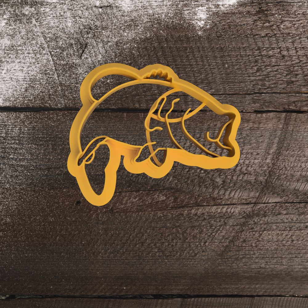 Largemouth Bass Cookie Cutter